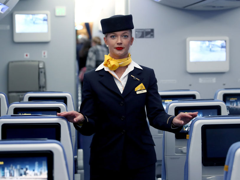 stewardess glamour beroep