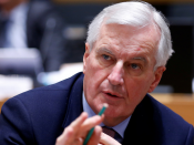 Michel Barnier, hoofdonderhandelaar van de EU voor de Brexit.