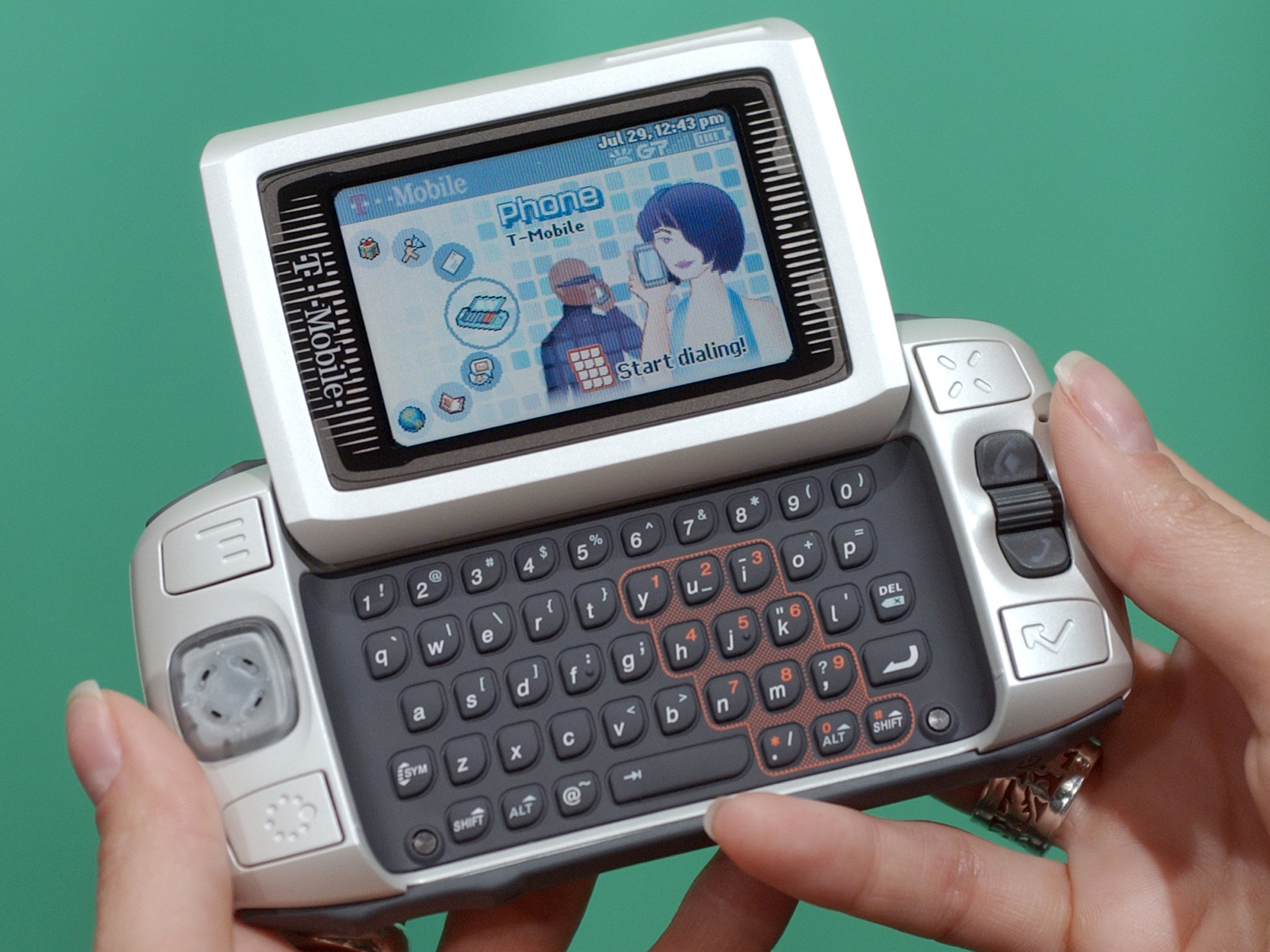 Voor de komst van de iPhone in 2007 was de Sidekick een van de populairste smartphones.