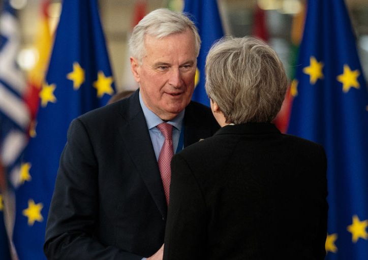Brexit, no deal, Barnier, Theresa May