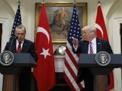 Erdogan en Trump in het Witte Huis. Foto: Evan Vucci/AP