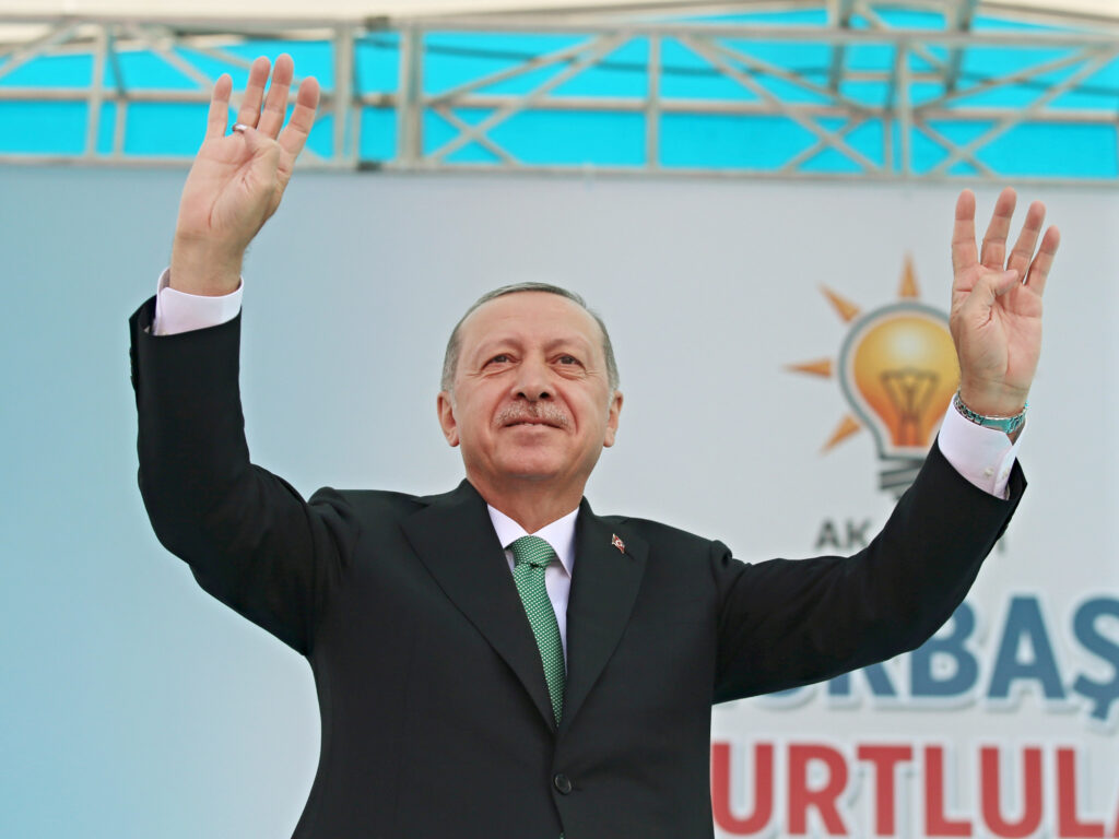 recep tayyip erdogan president turkije