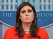 Trump Sarah Sanders Witte Huis