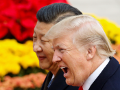 President Donald Trump en president Xi Jinping van China