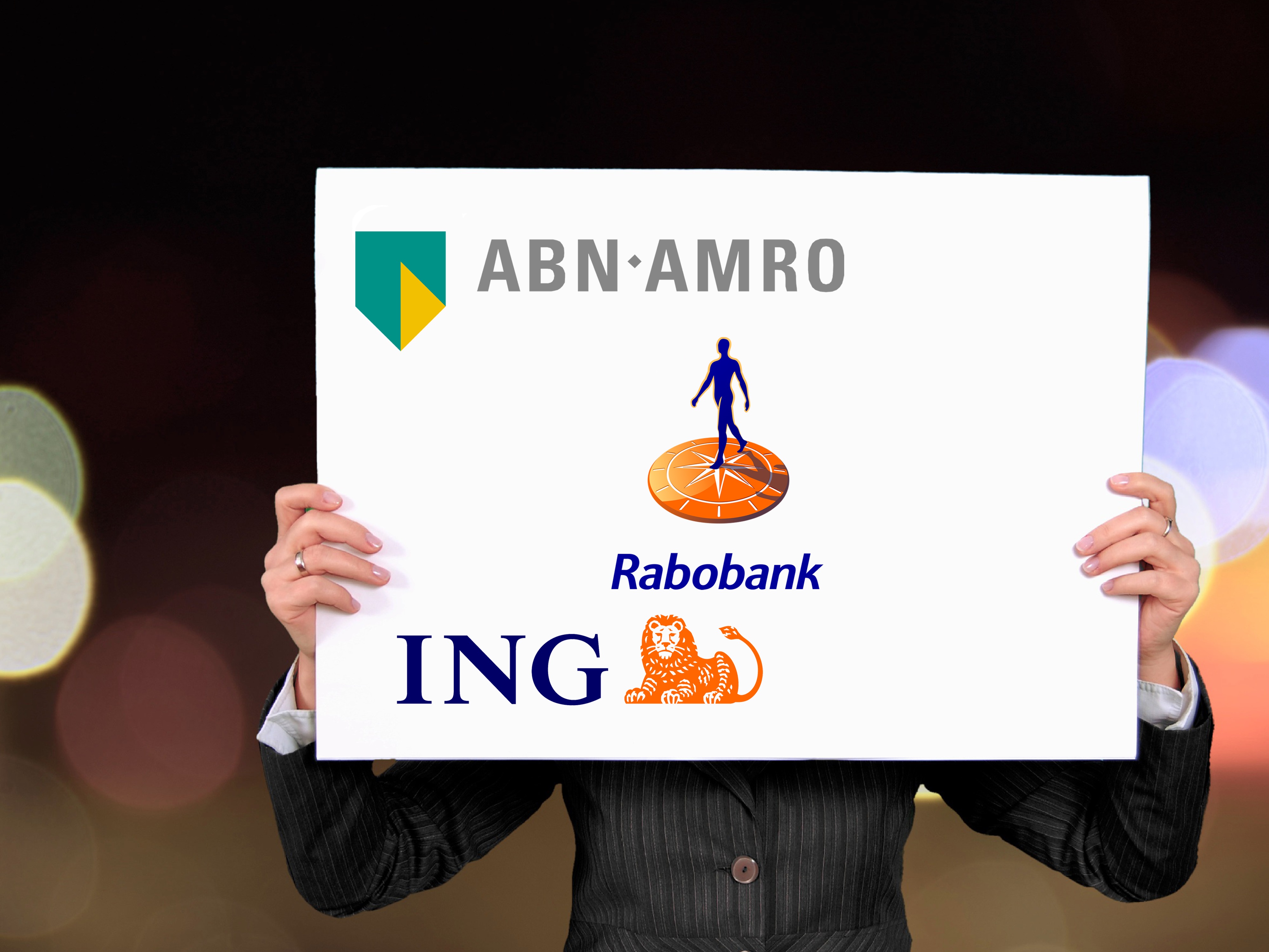 ING witwassen schikking, ABN Amro, Rabobank