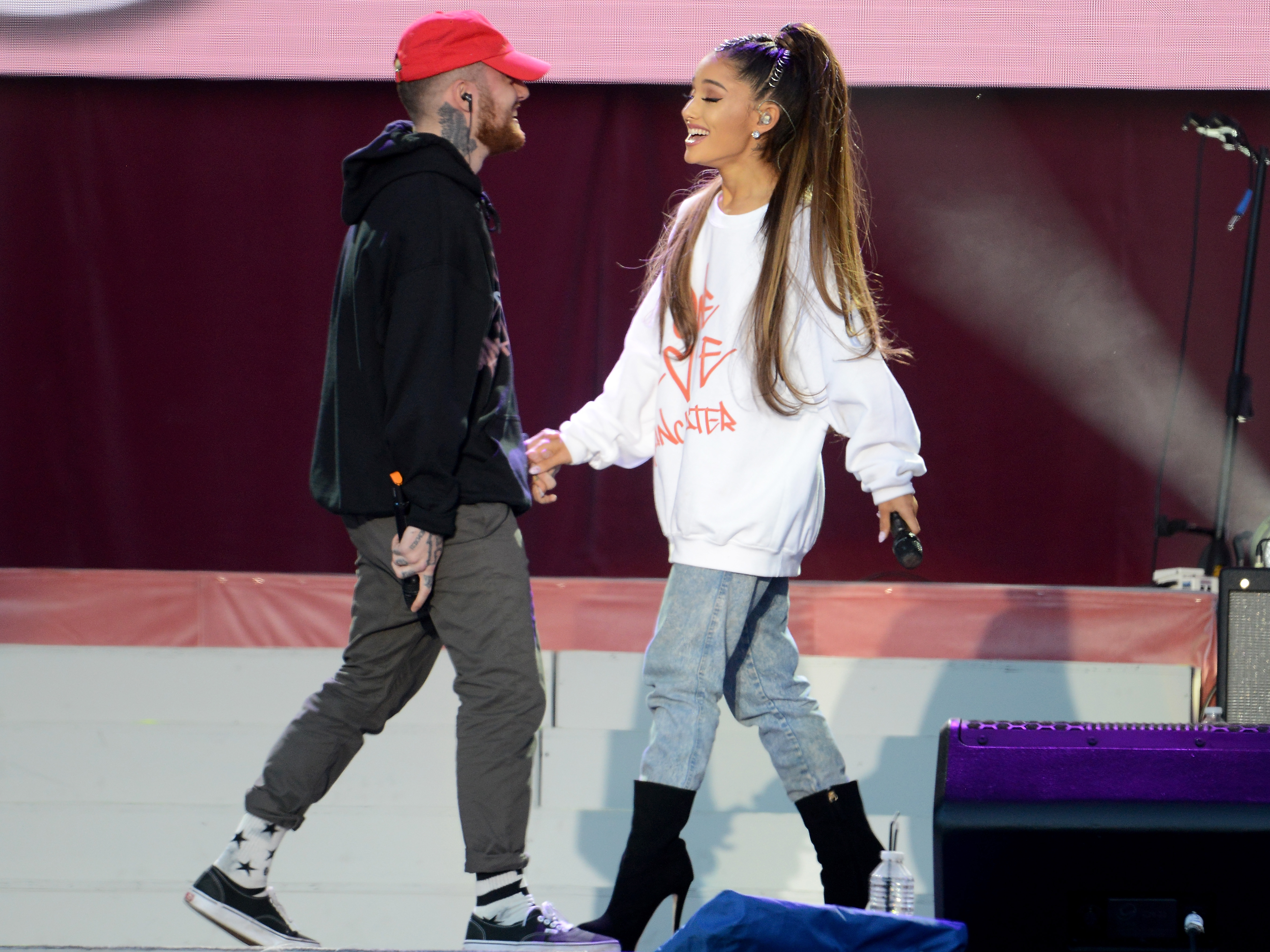 mac miller ariana grande video