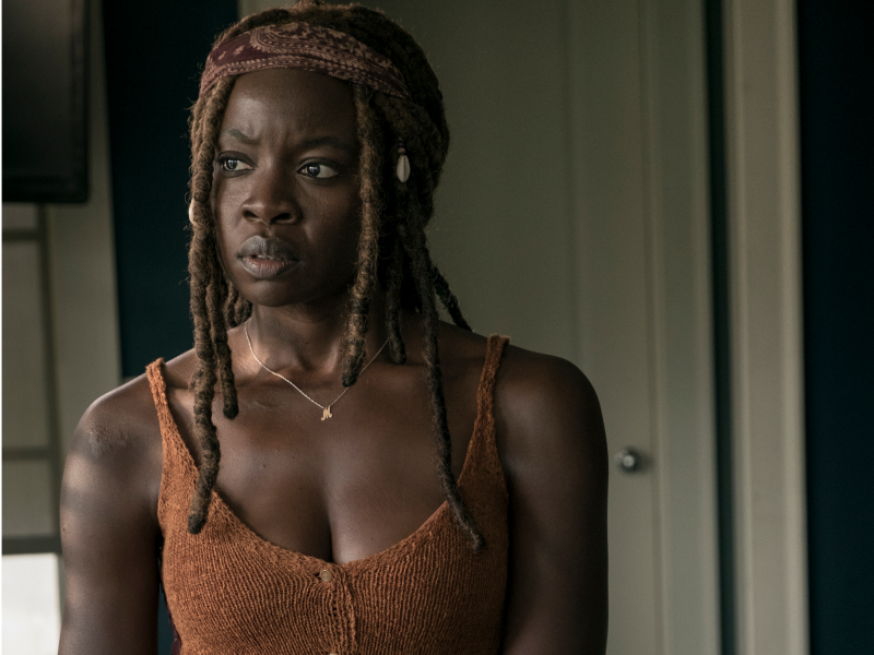 Foto: We can't lose Andrew Lincoln, Chandler Riggs, and Danai Gurira.s...