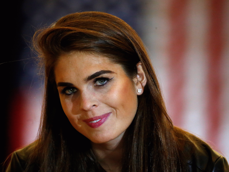 Hope Hicks is taking on a job at Fox — here's a look back at the ...