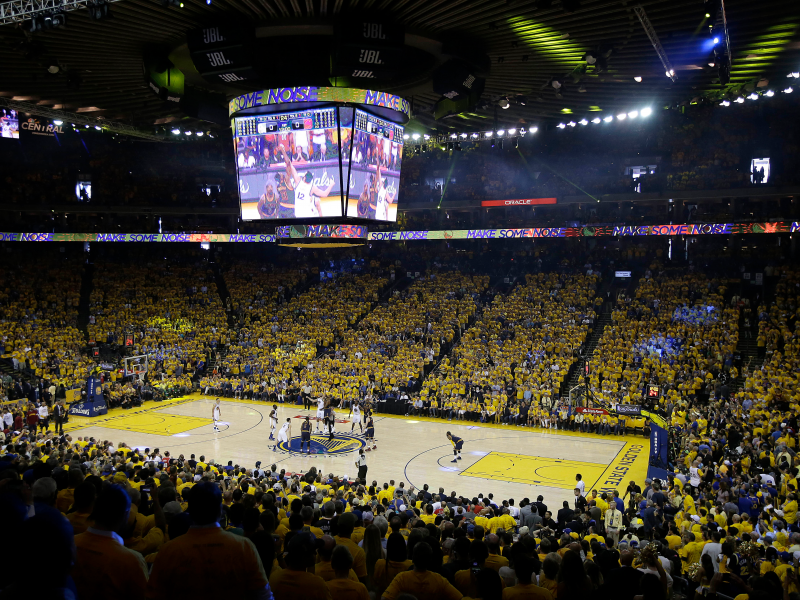 Arena ranking. NBA Arena. Oracle Arena.