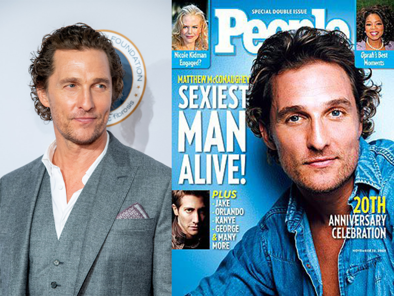 All 29 guys who have been named People's Sexiest Man Alive