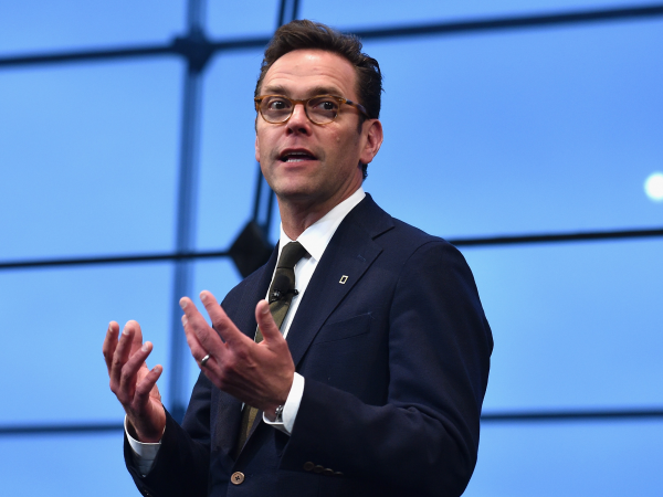 James Murdoch. Foto: Bryan Bedder/Getty Images voor National Geographic James Murdoch. Foto: Bryan Bedder/Getty Images voor National Geographic
