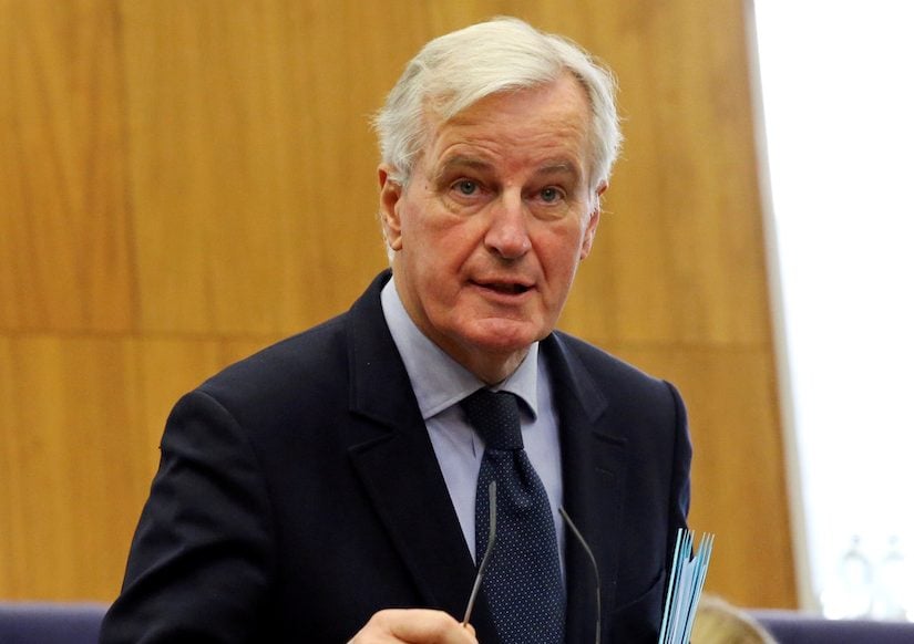 EU-onderhandelaar Michel Barnier.