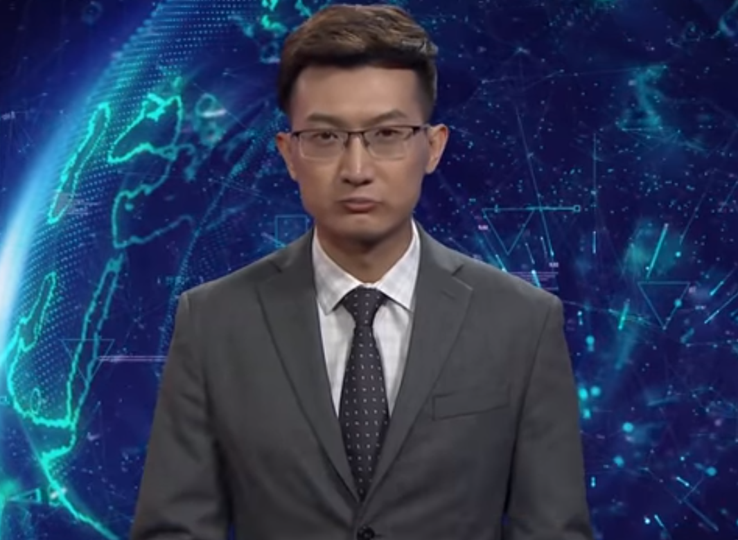 Virtuele nieuwslezer in China