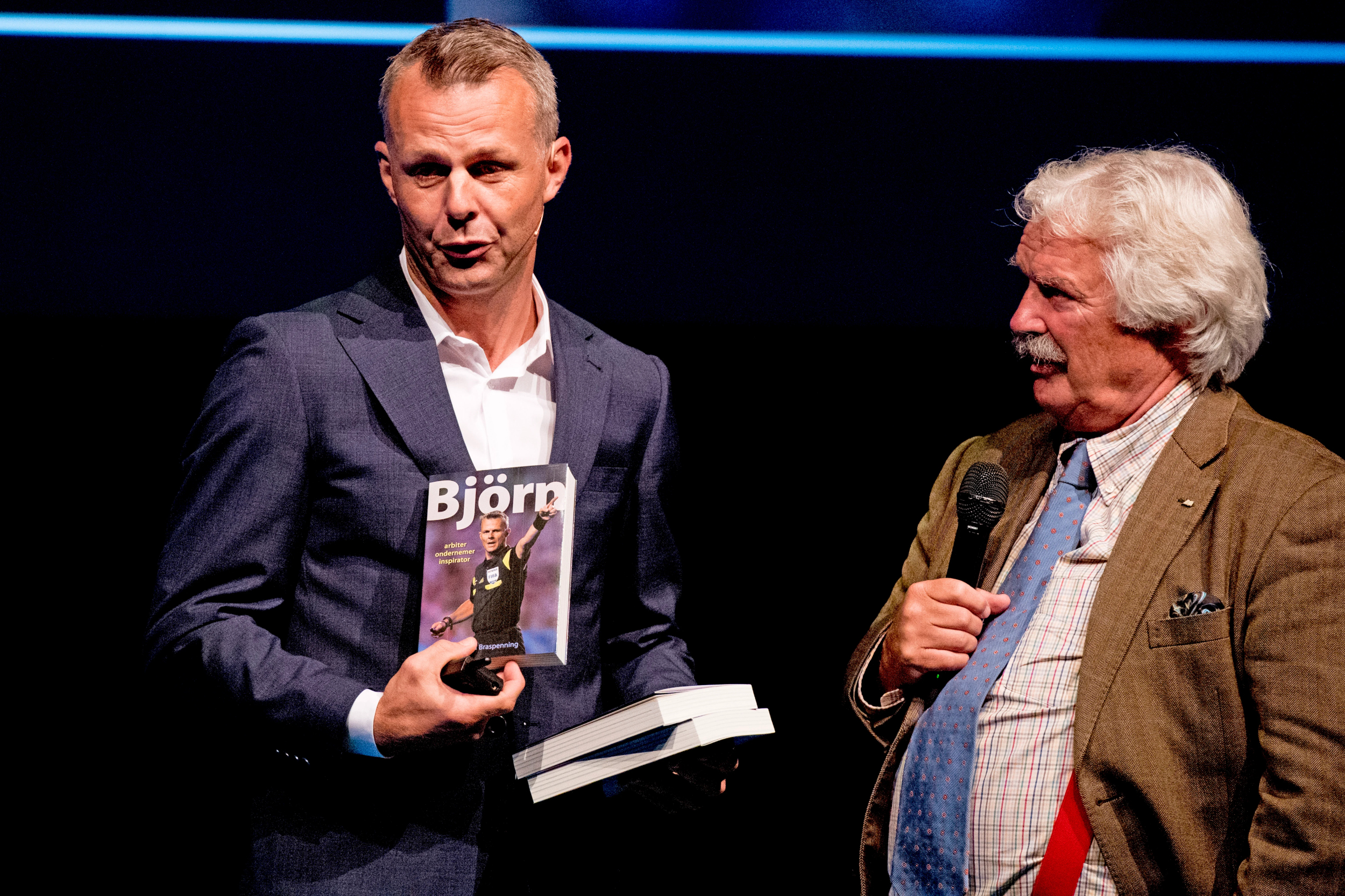 Björn Kuipers bij de presentatie van zijn boek in 2016. Foto: ANP