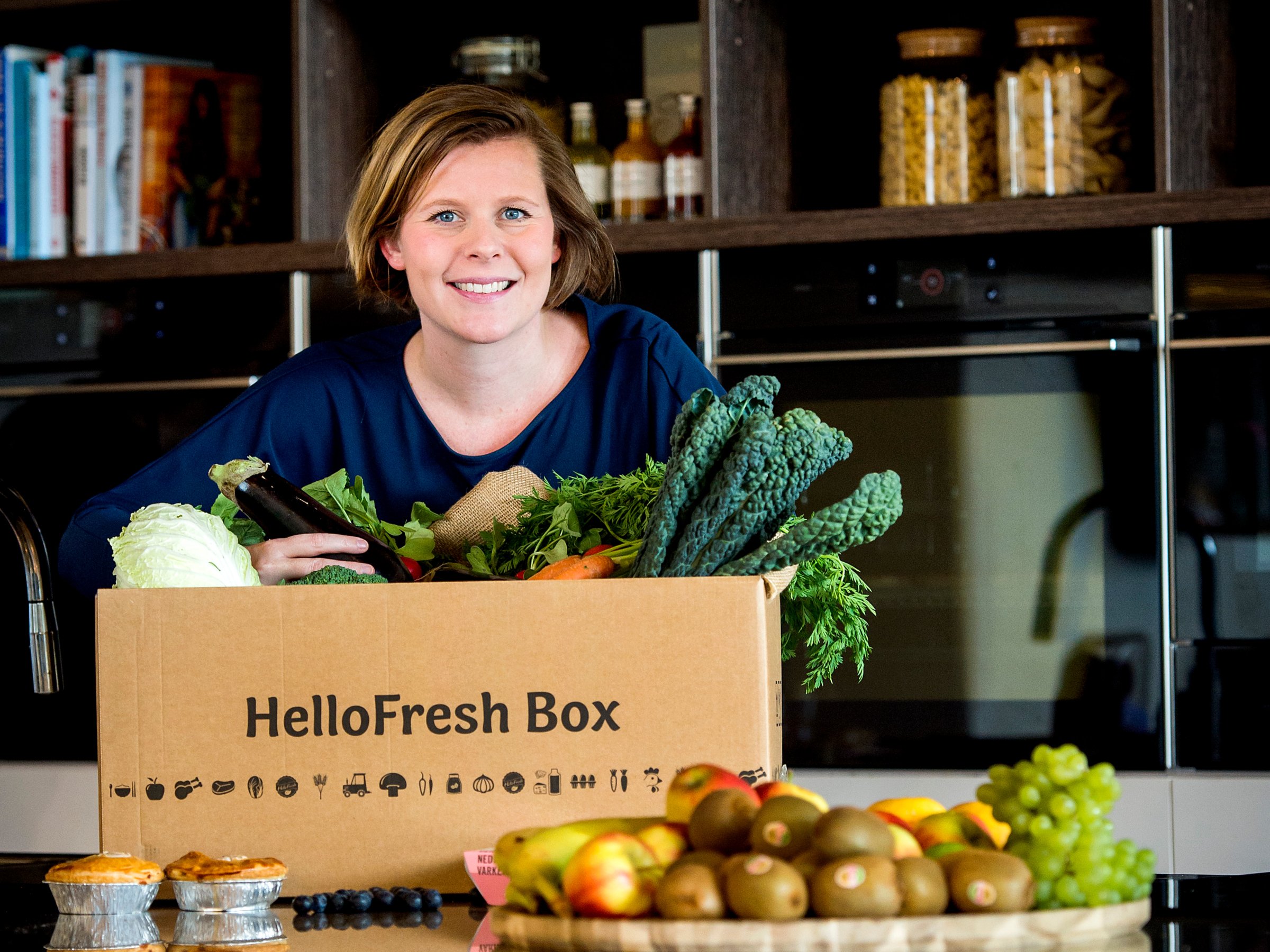 CEO Maartje Frederiks van leverancier van maaltijdboxen HelloFresh.