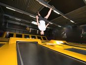 Het indoor trampolinepark van Jumpsquare in Amsterdam