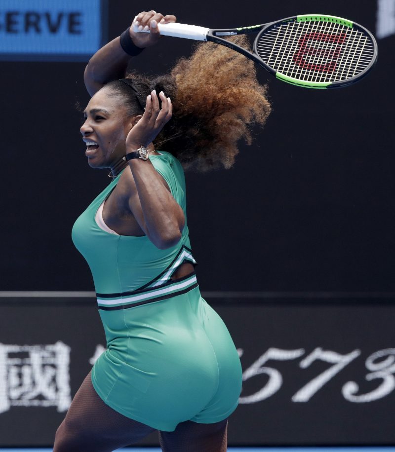 Serena Williams wore a green playsuit she called the ...