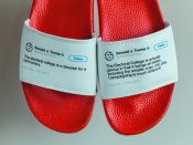 Via de website PresidentFlipFlops.com begon Morrison in september 2017 met de verkoop van de slippers.