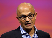 Microsoft-CEO Satya Nadella.