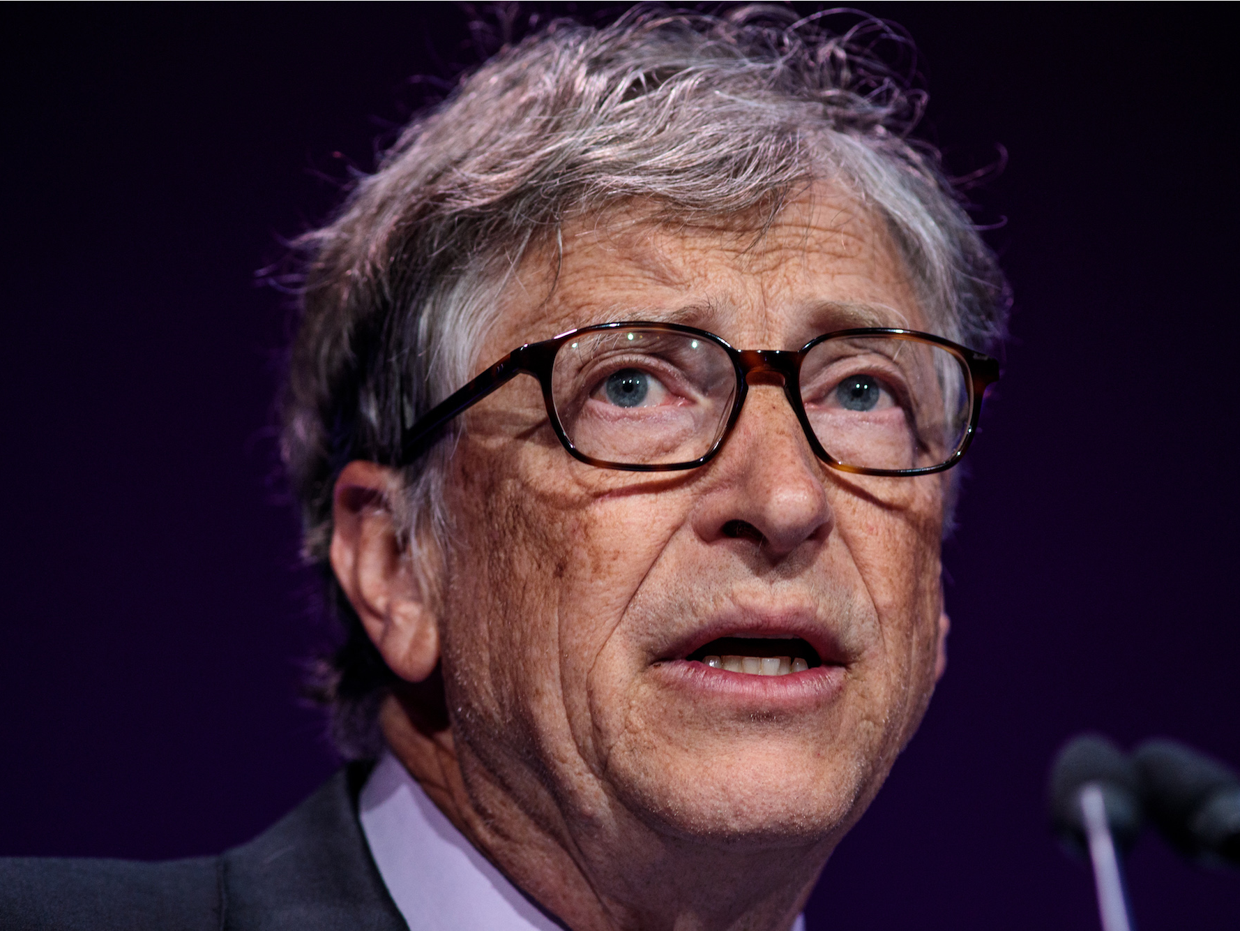 Bill Gates, Microsoft-oprichter, miljardair en filantroop.