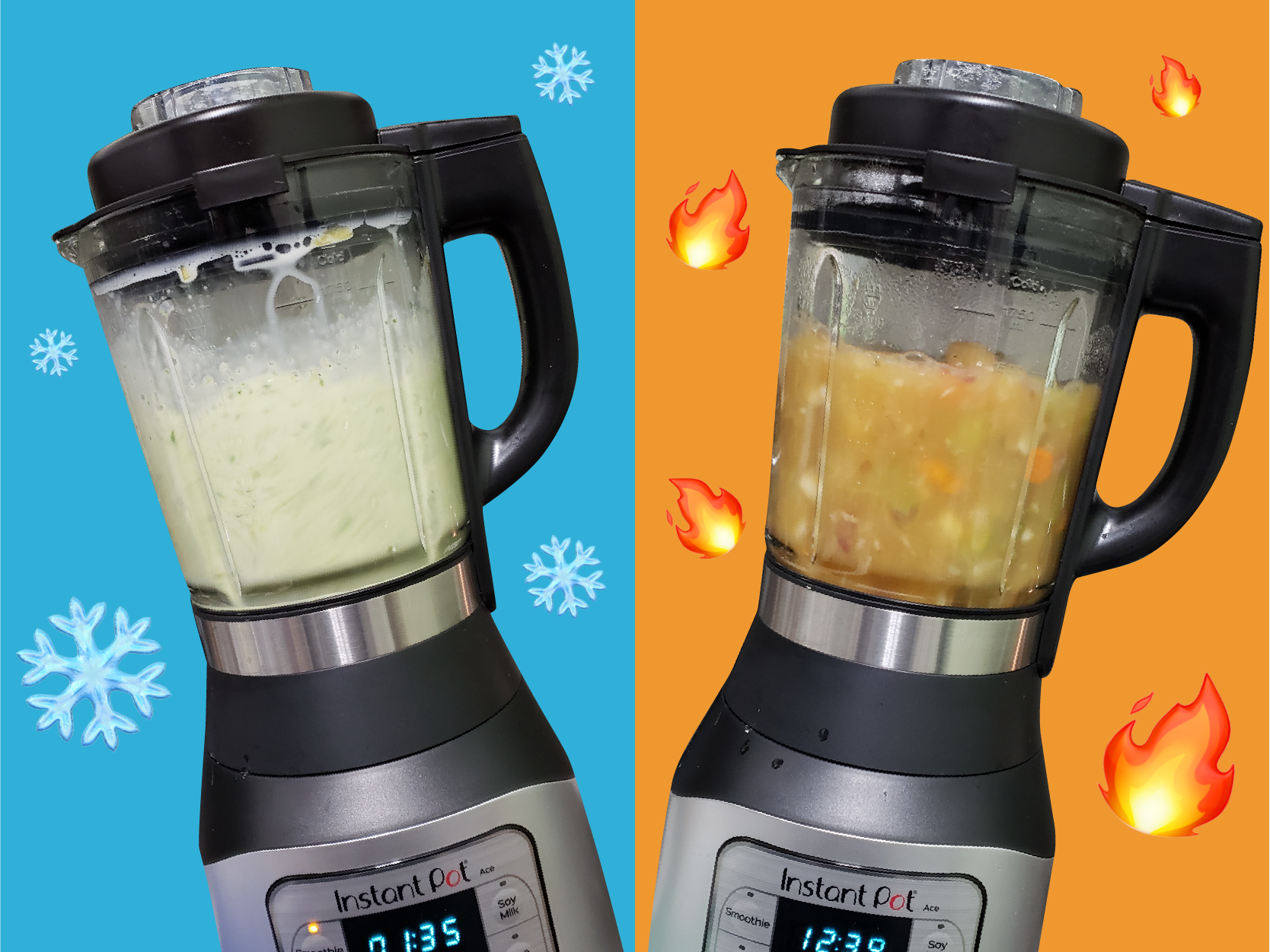 Instant Pot came out with blender that can also cook and puree soups — I put it to the