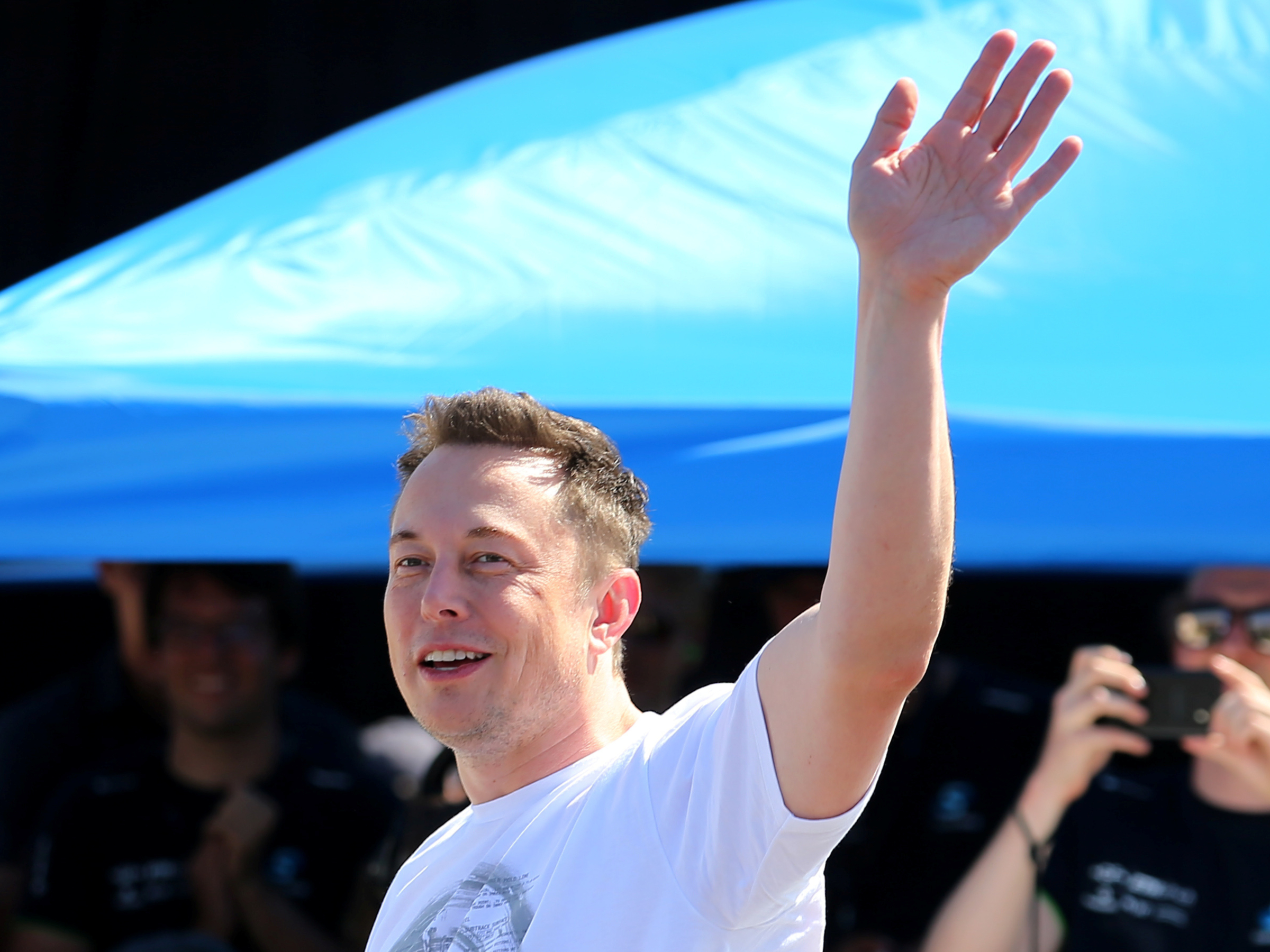 Elon Musk van Tesla
