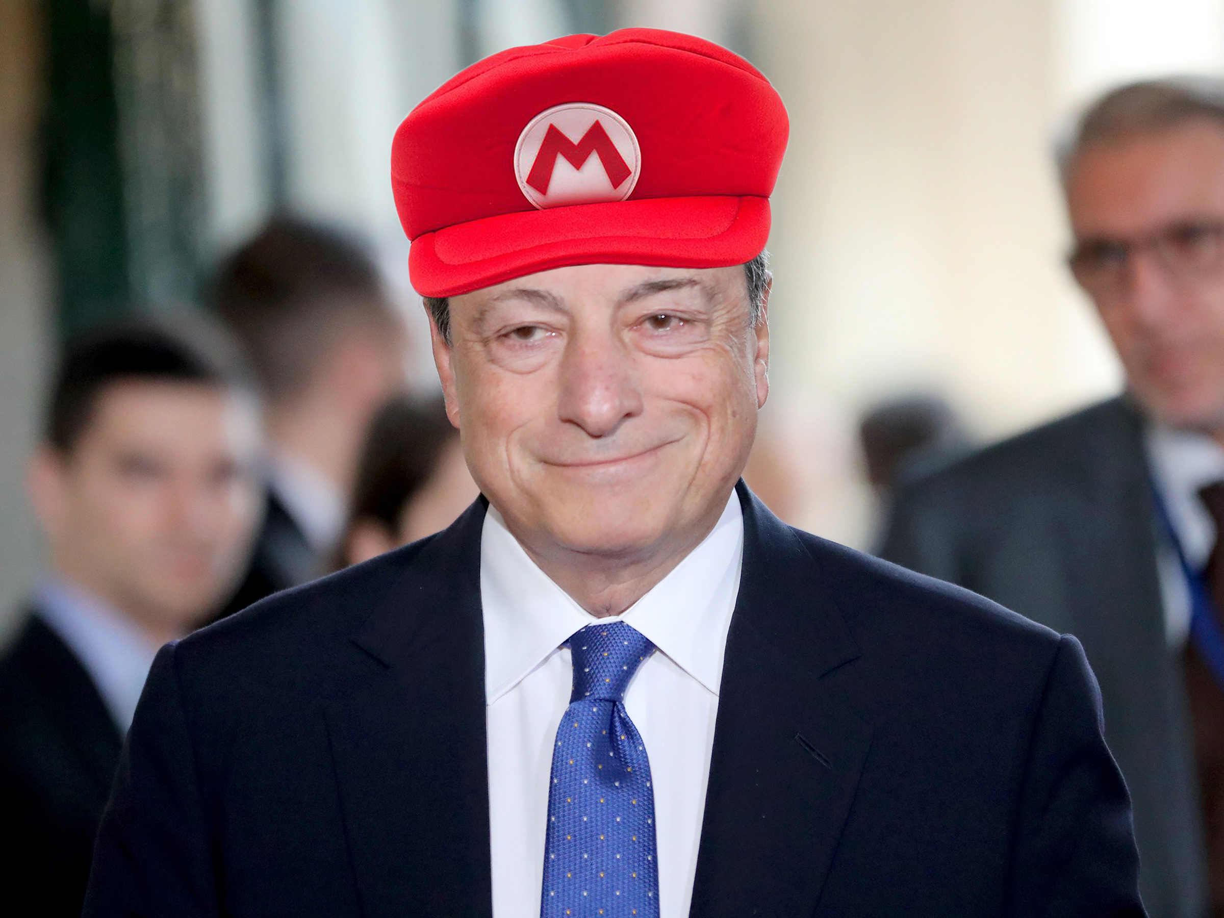 Mario Draghi, president van de Europese Centrale Bank