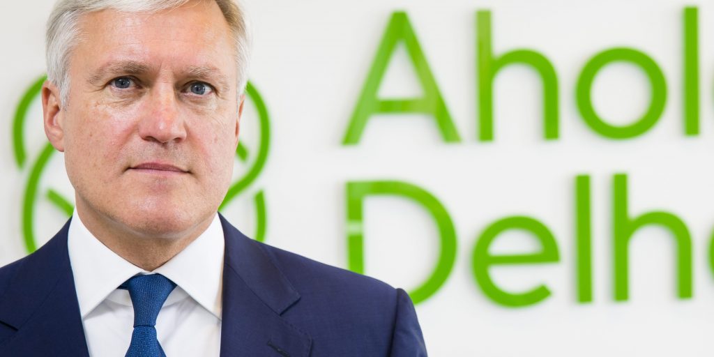 Frans Muller, CEO bij supermarktgigant Ahold Delhaize.