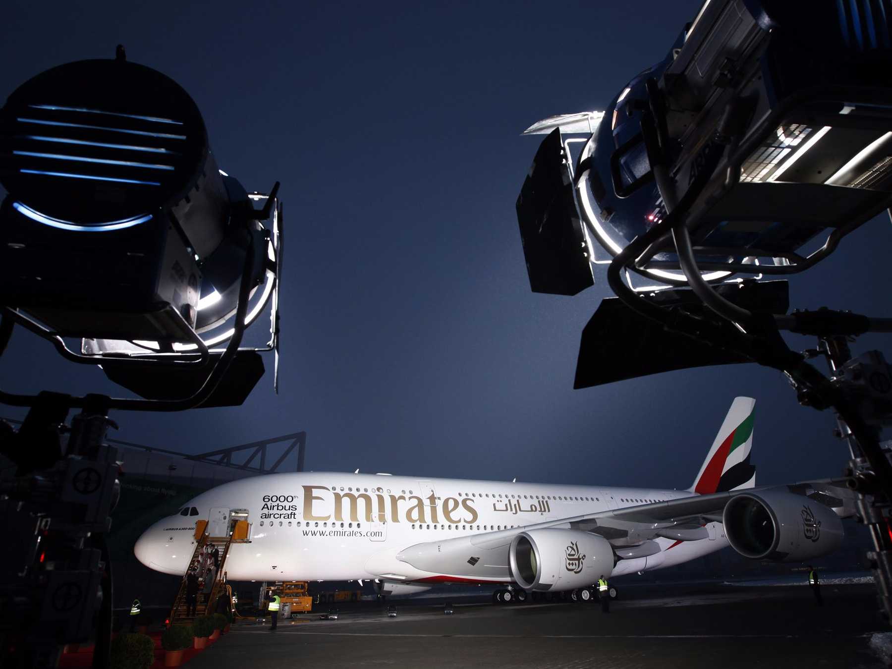 Vliegen met de A380 van Airbus in de business class