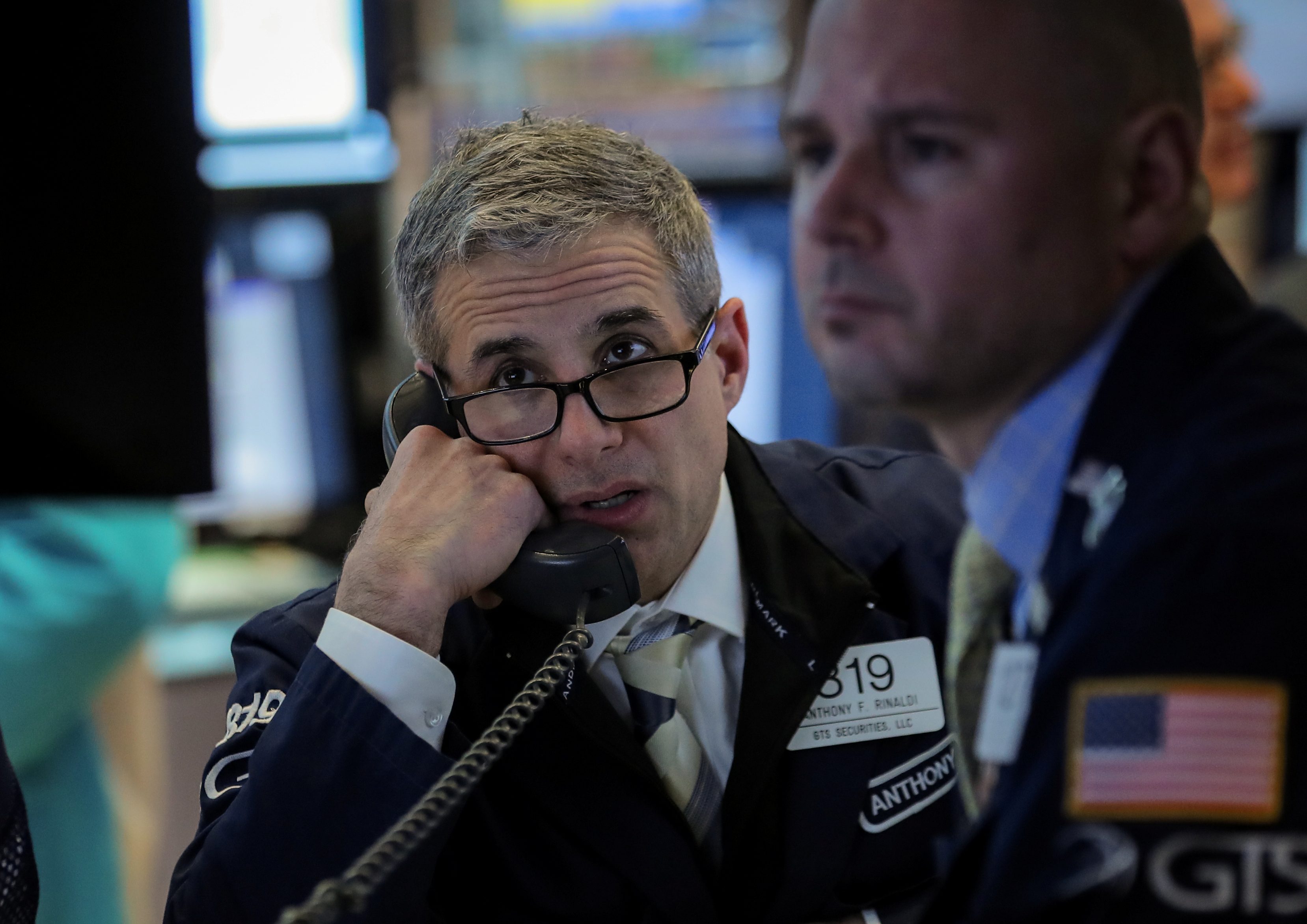Een beurshandelaar op Wall Street. Foto: Reuters