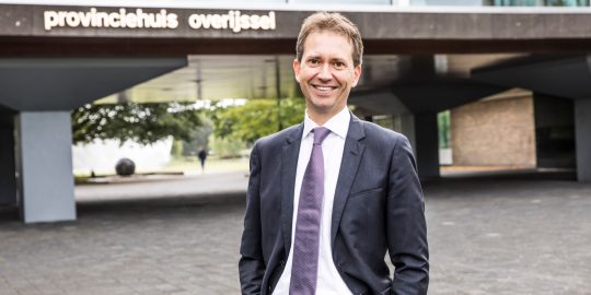 Eddy van Hijum, gedeputeerde in Overijssel voor Economische Zaken.