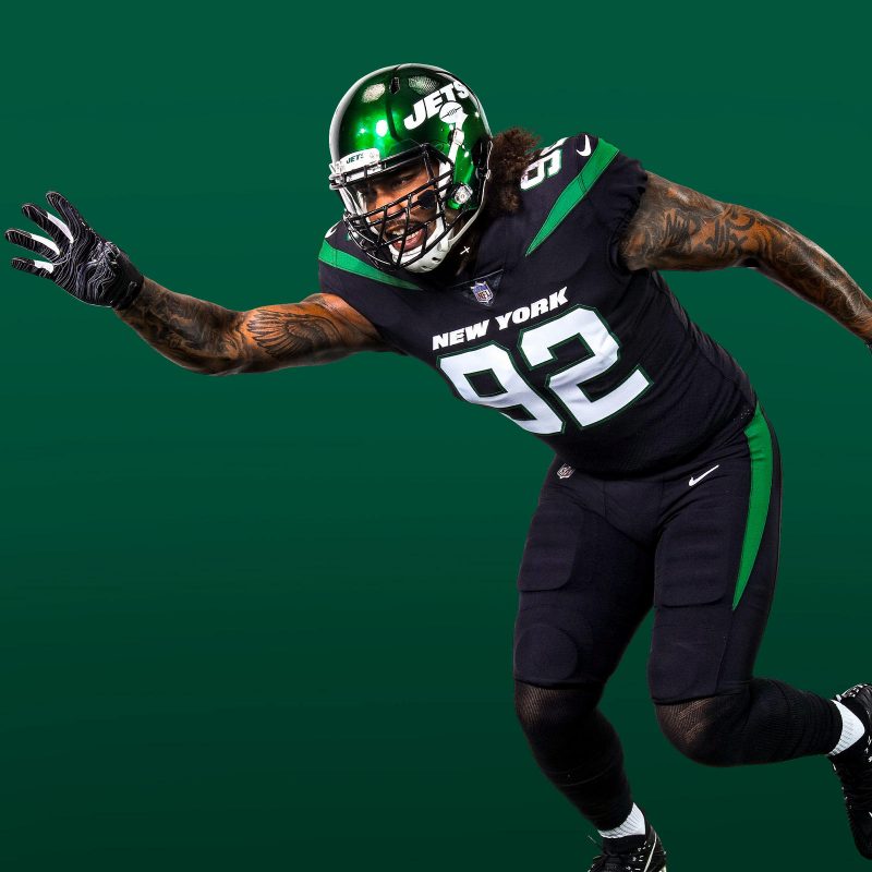 Nike unveils new uniforms for the New York Jets