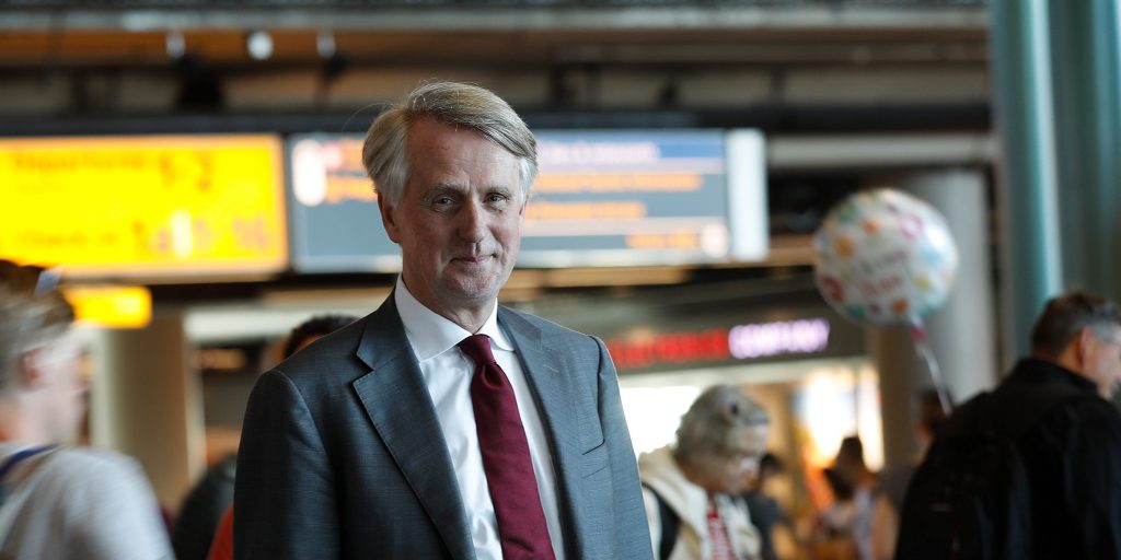 Dick Benschop, directeur van Schiphol.