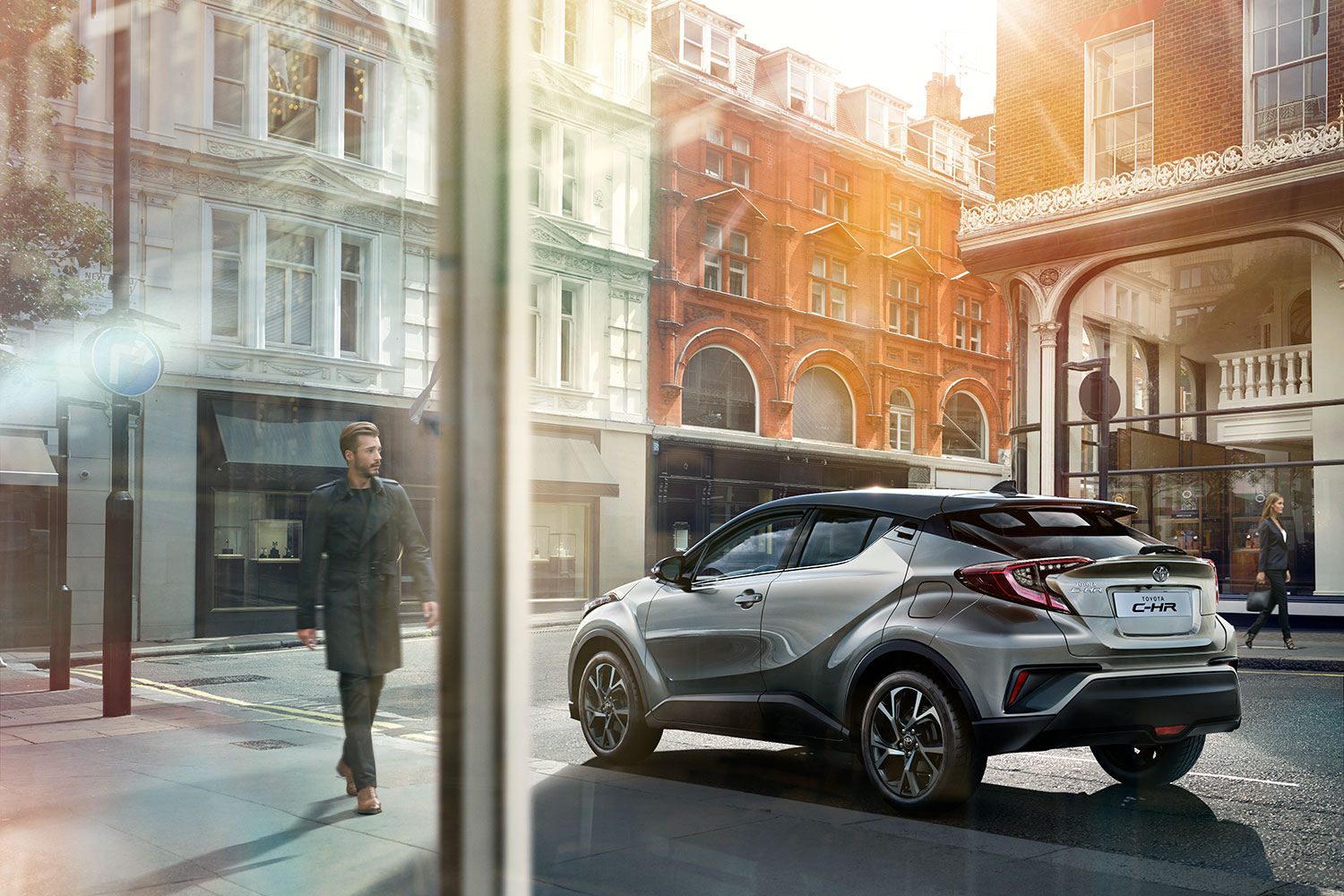 De zakelijke Toyota C-HR