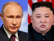 Vladimir Poetin en Kim Jong-un