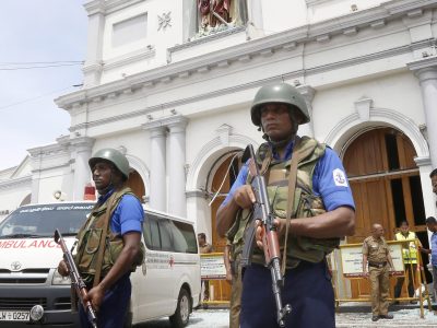 Aanslagen in sri lanka