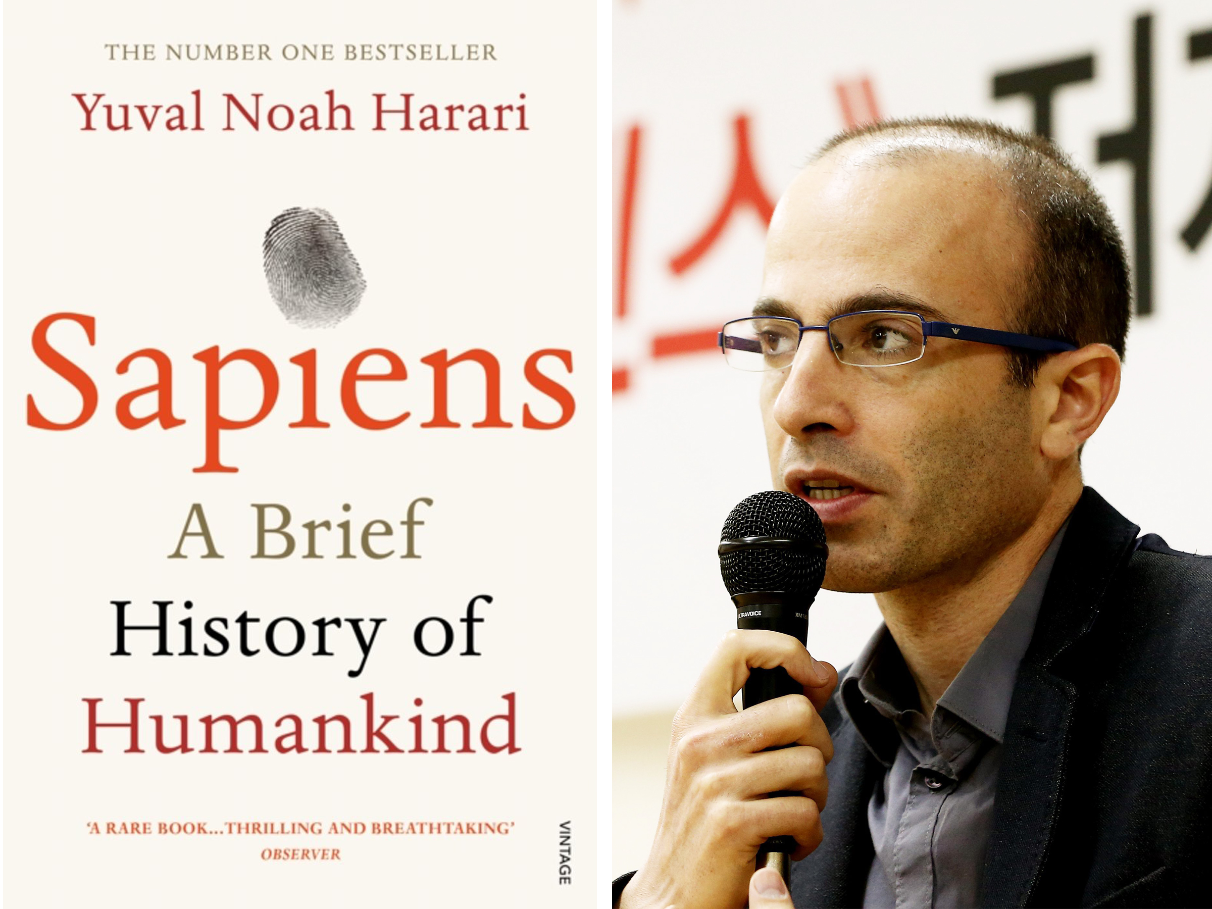 Het boek 'Sapiens: Een korte geschiedenis van de mensheid' van Yuval Noah Harari is een hit in Silicon Valley.