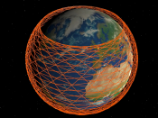 De internetsatellieten van SpaxeX zijn als streepjes over Nederland getrokken