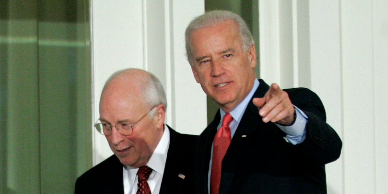 Joe Bidens Past Praise For Dick Cheney Is Suddenly Getting Attention