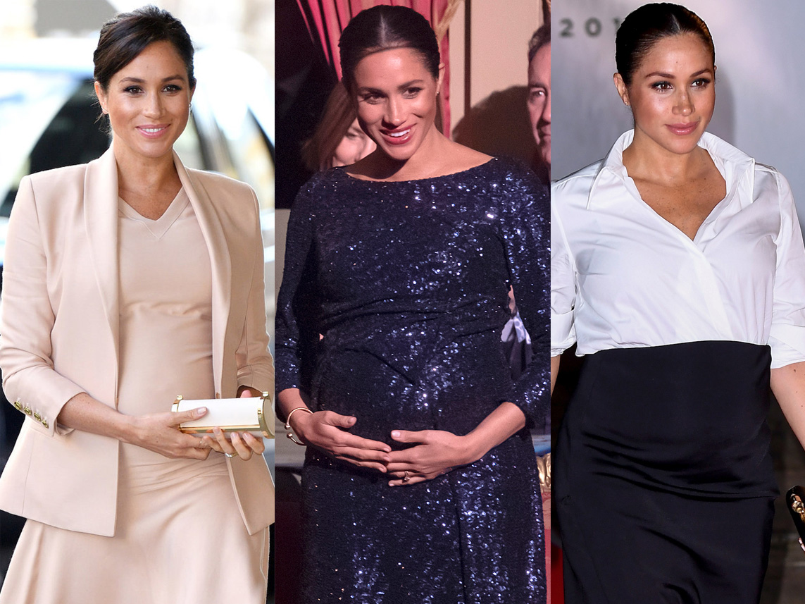 Meghan Markle Wore A $35 Maternity Dress From H&M