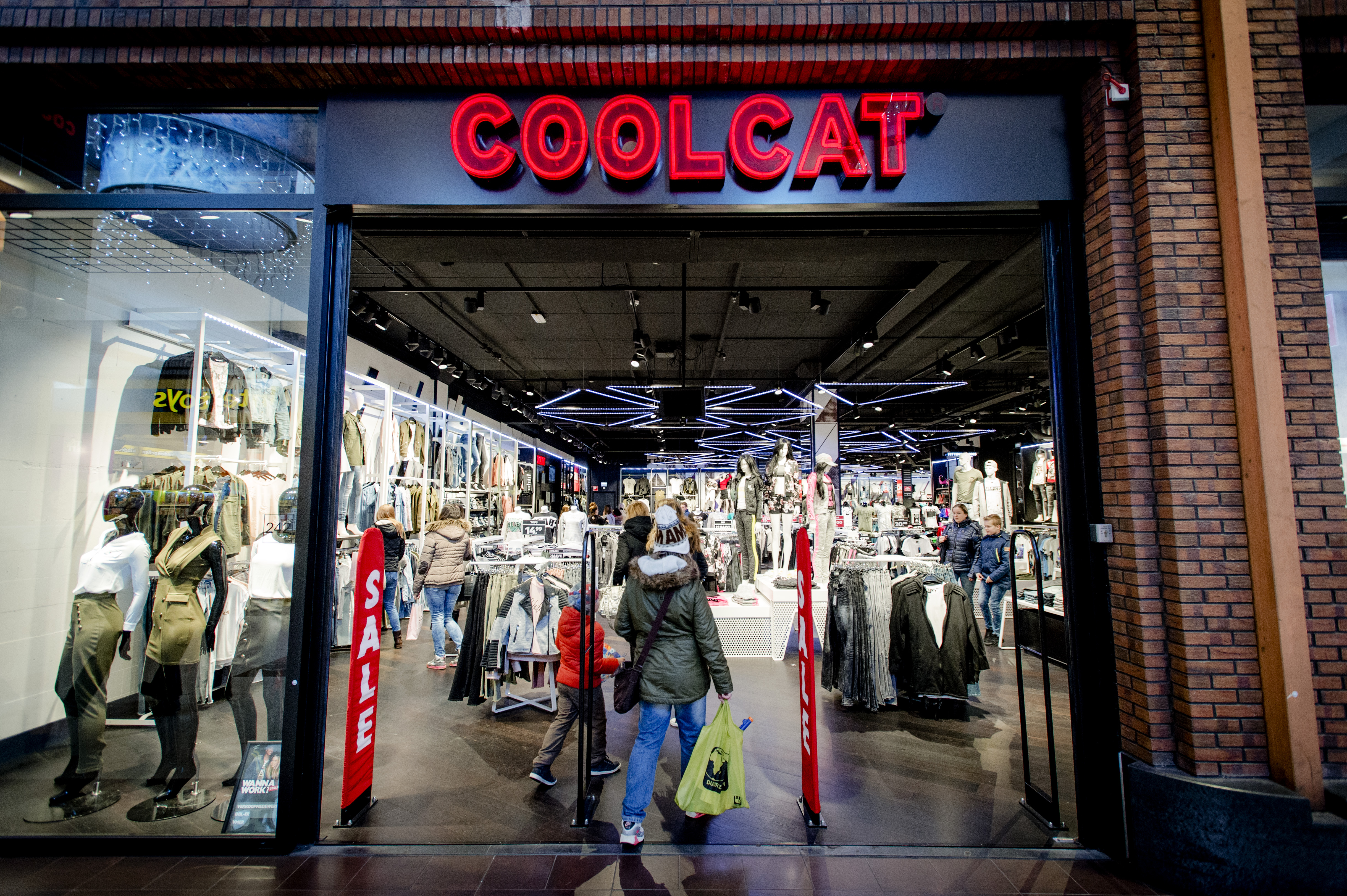Een winkel van CoolCat.