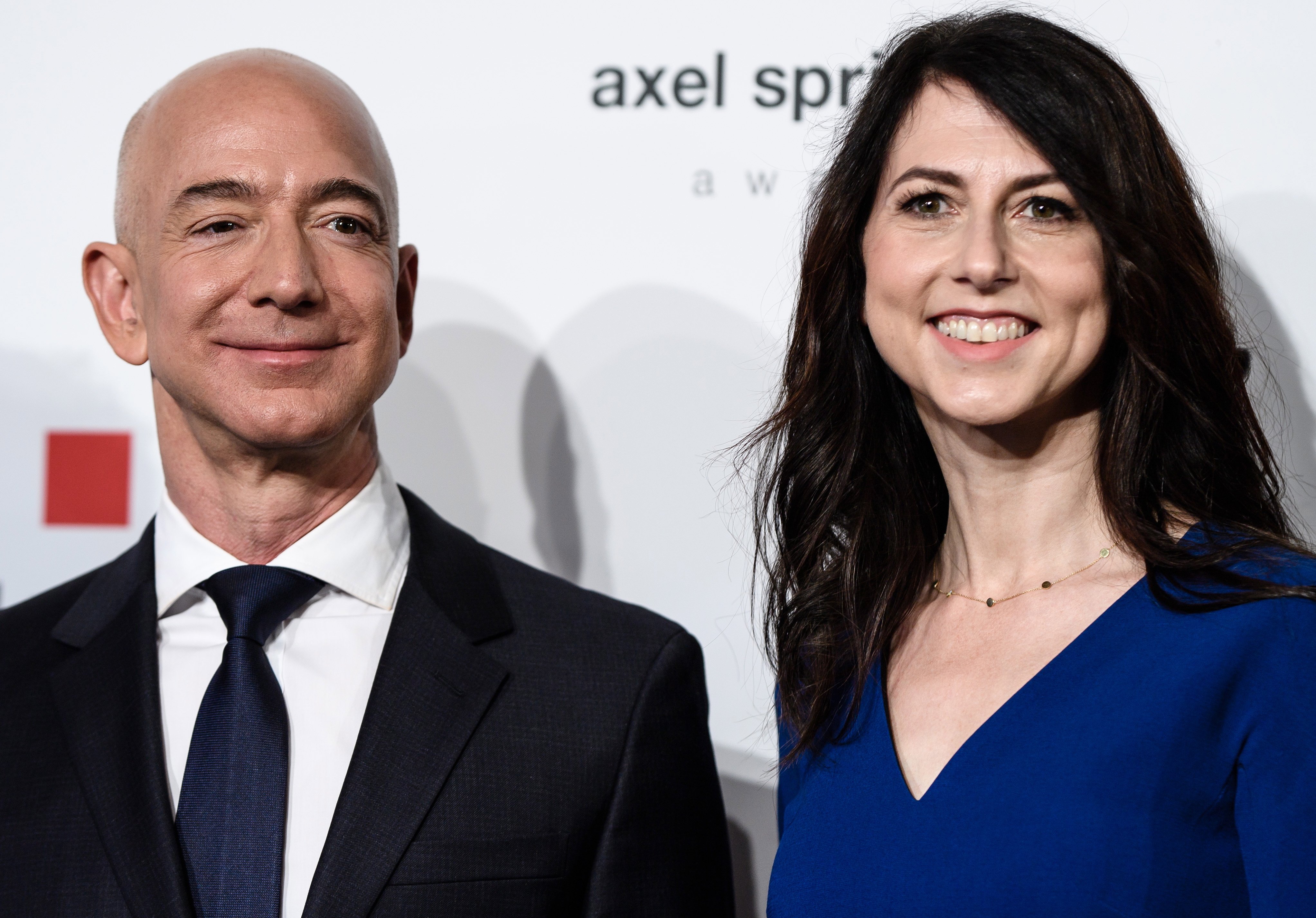 Jeff en MacKenzie Bezos