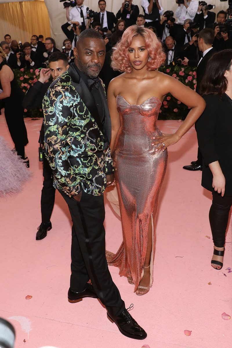 Idris Elba and Sabrina Dhowre stole the show at the Met Gala in their