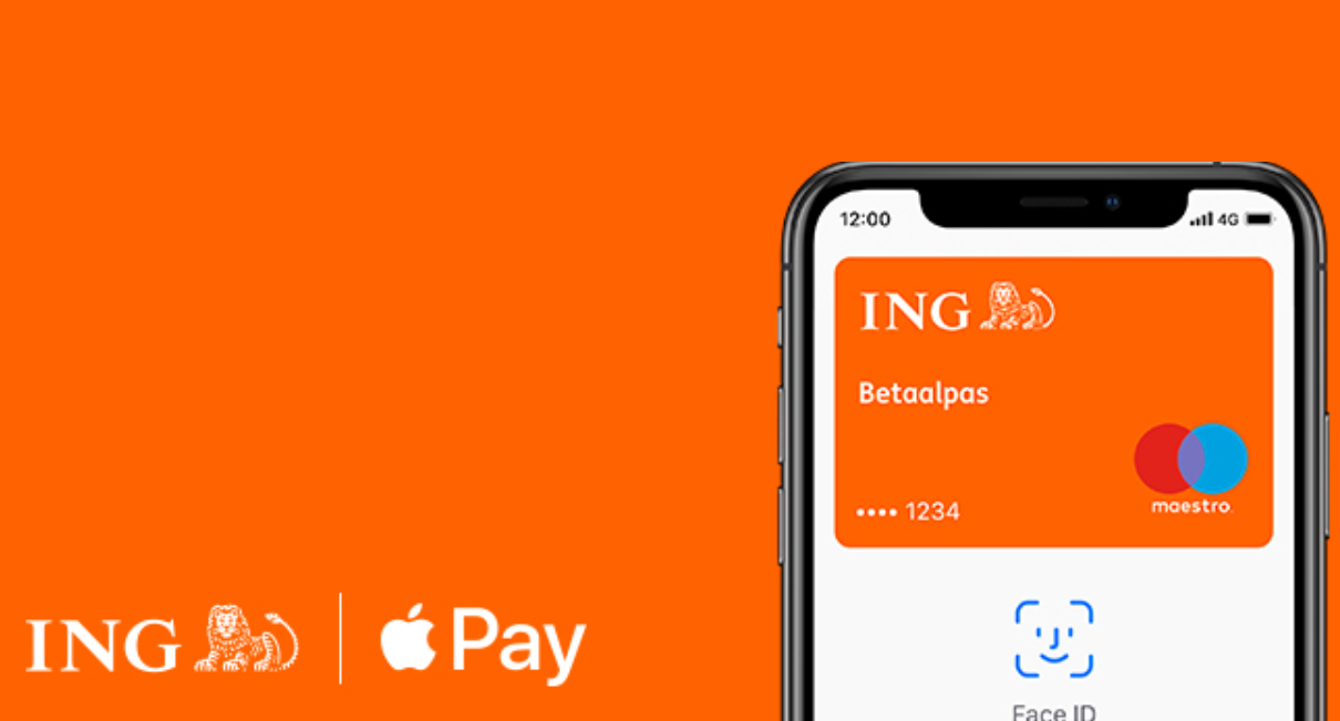 Contactloos betalen met je iPhone of Apple Watch. Dat kan bij ING via Apple Pay