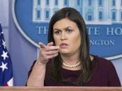 Perswoordvoerder Sarah Huckabee Sanders keert terug naar haar thuisstaat Arkansas.