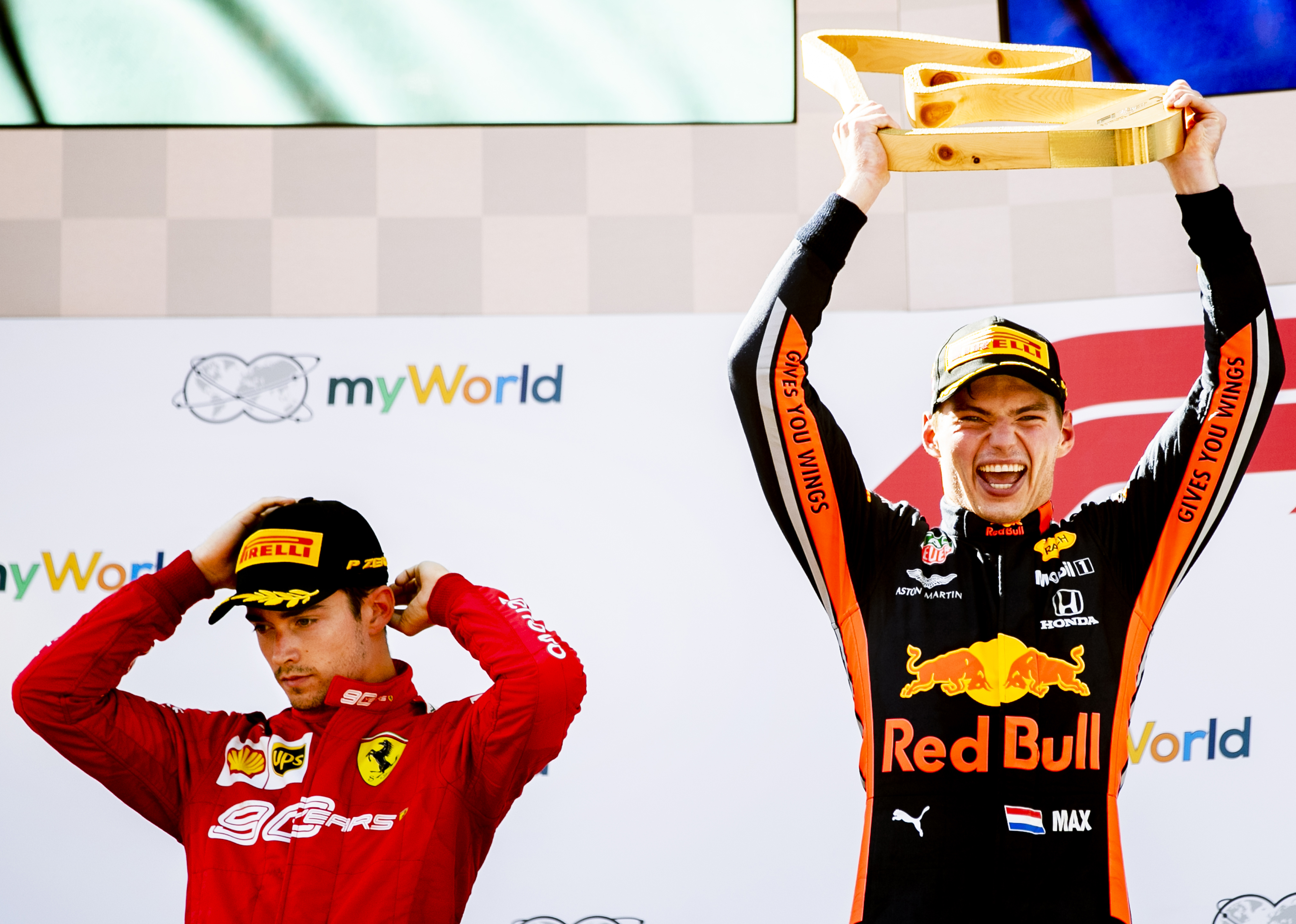 Max Verstappen wint de Grand Prix van Oostenrijk.