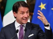 De Italiaanse premier Giuseppe Conte.