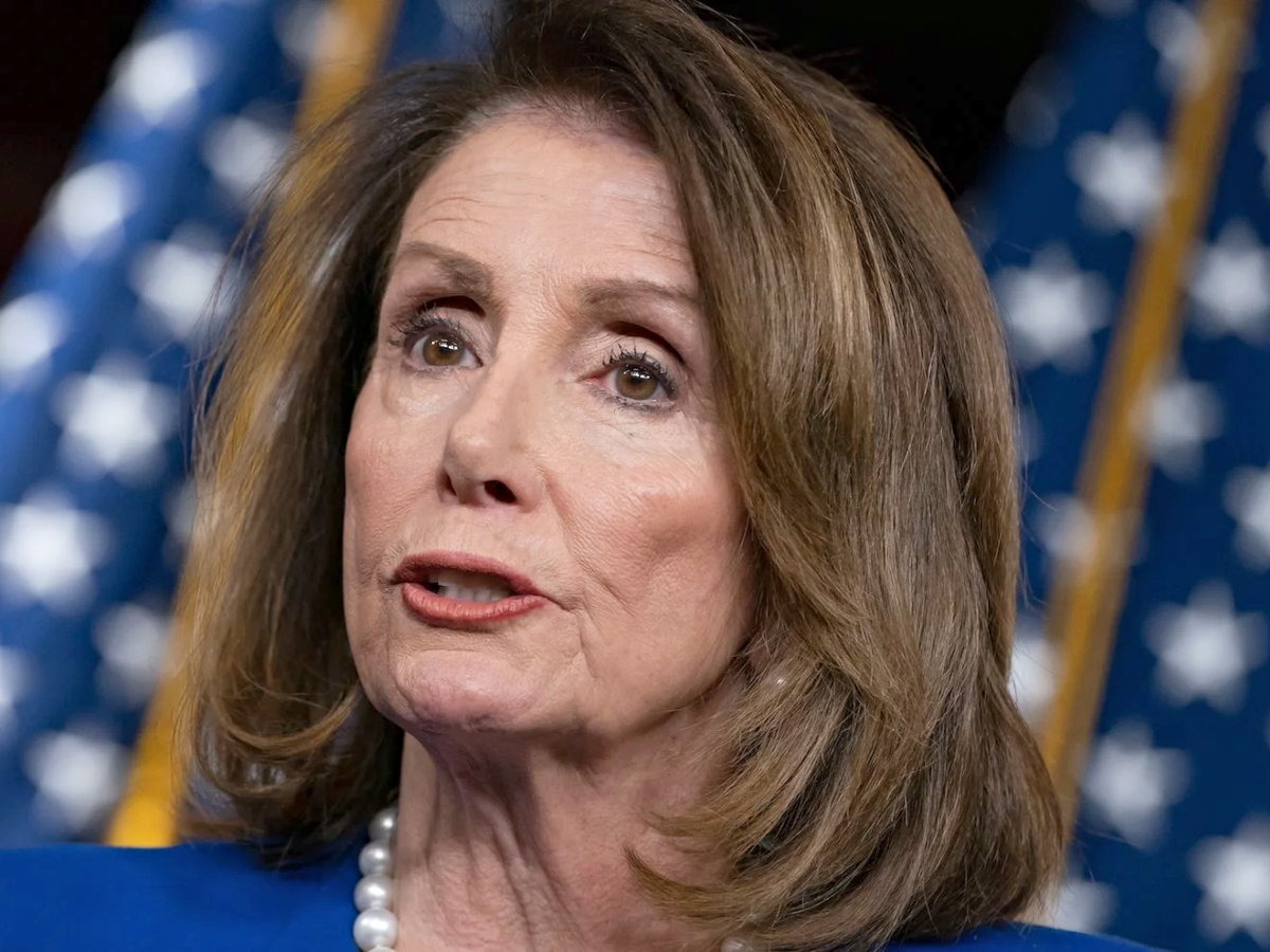 Nancy Pelosi, leider van de Democraten in het Huis van Afgevaardigden.