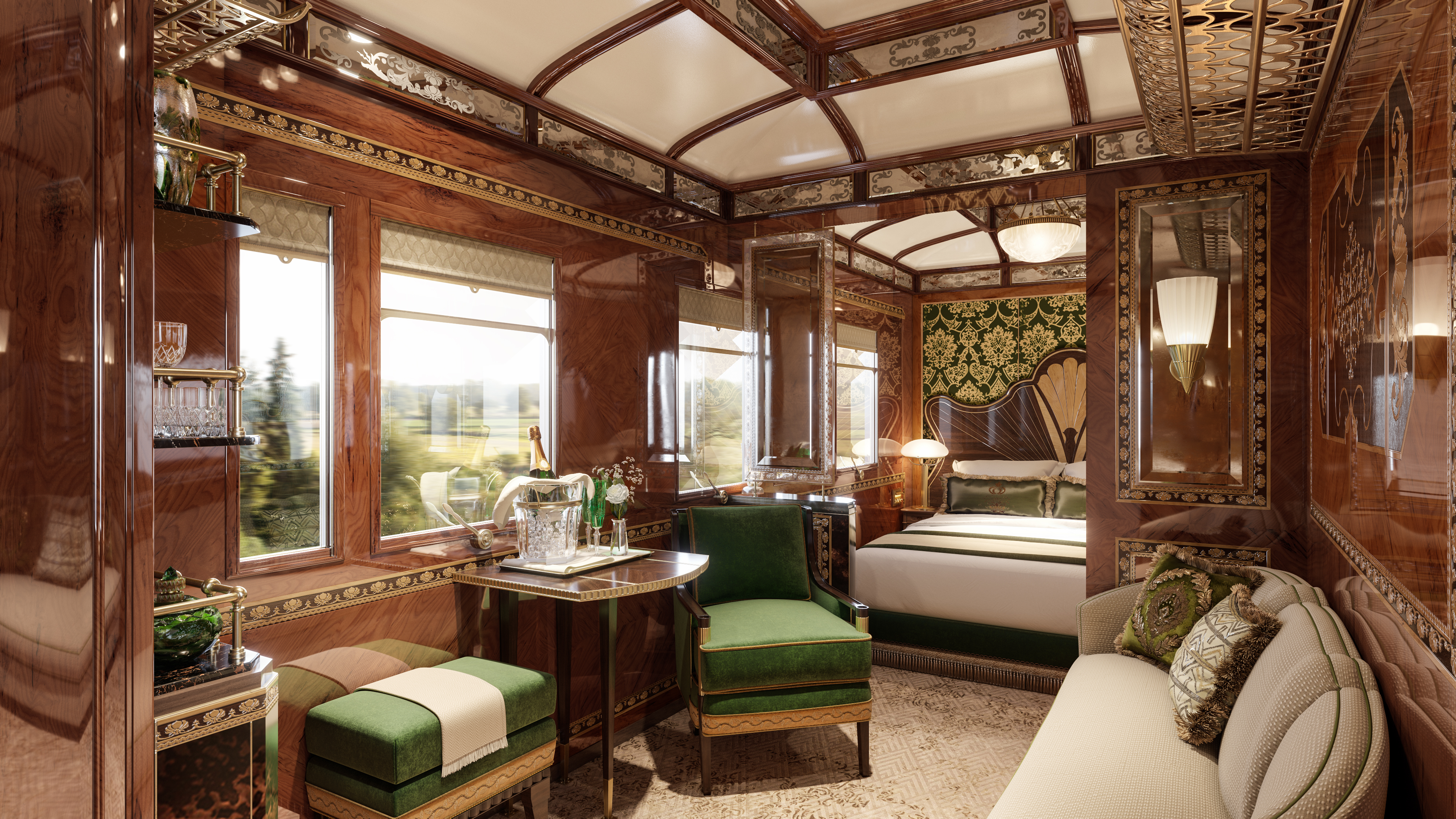 28hrs on World's Most Luxurious Train: The Venice Simplon Orient