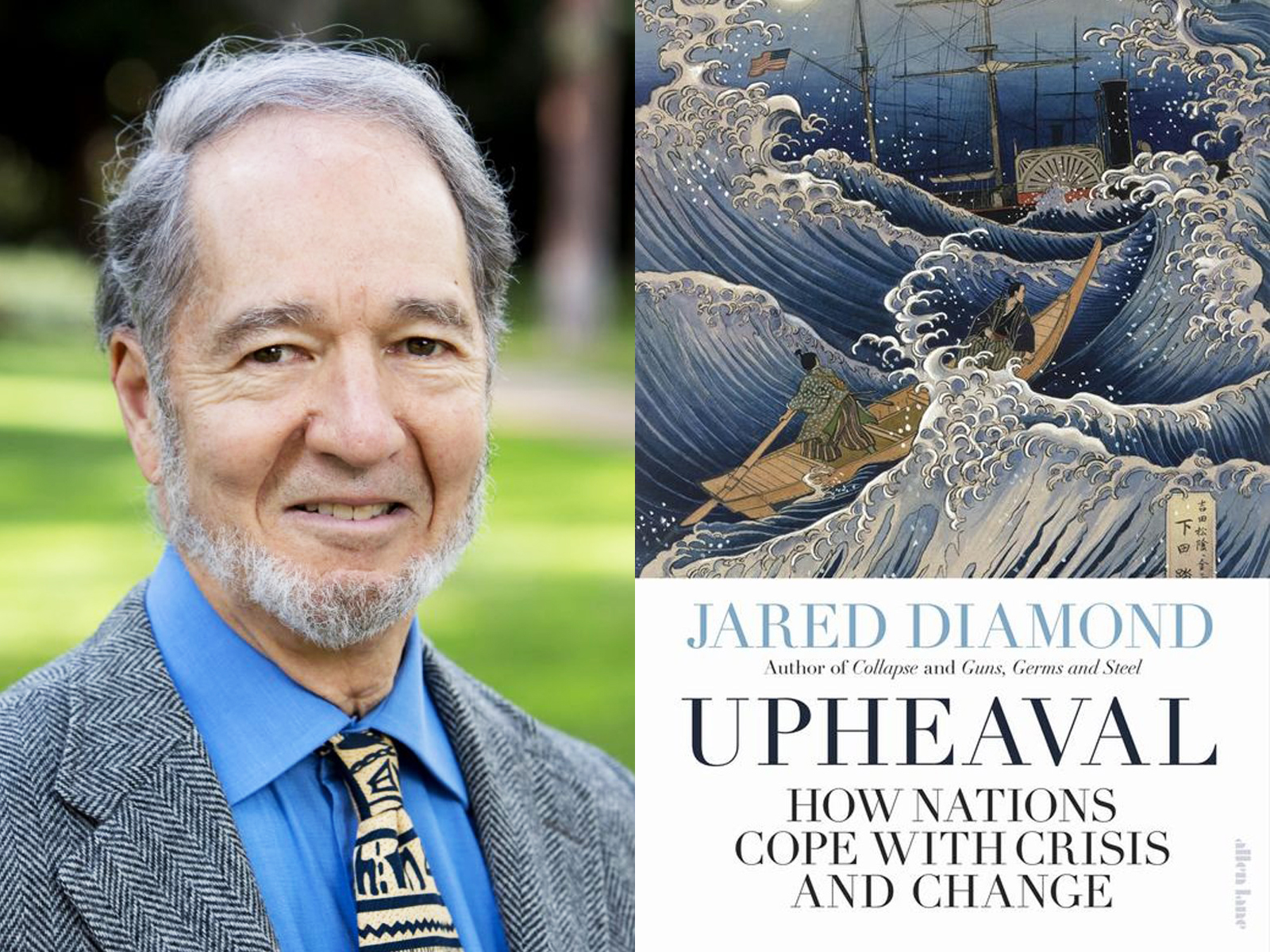 Jared Diamond schreef de klassieker 'Guns, Germs, and Steel', nu is hij terug met zijn nieuwe boek 'Upheaval'